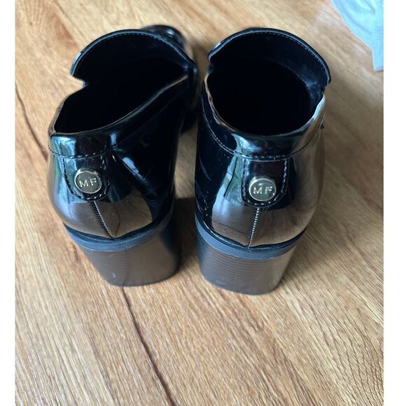 Marc Fisher Women's Black Block Heel Loafers Size 8.5 - Picture 7 of 9